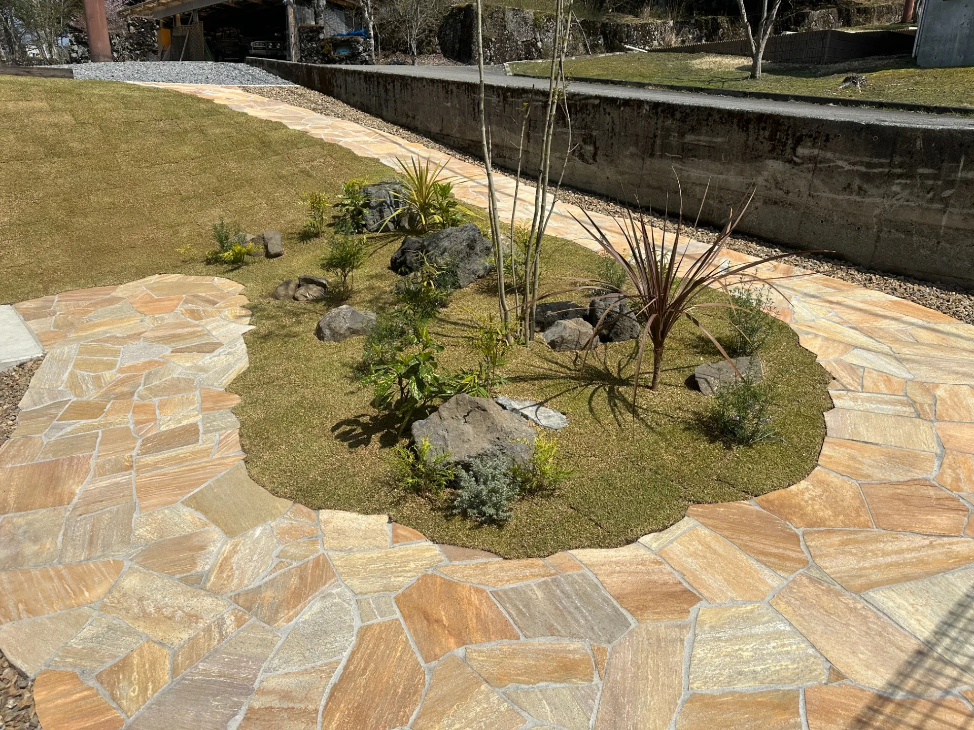 植栽スペース施工例