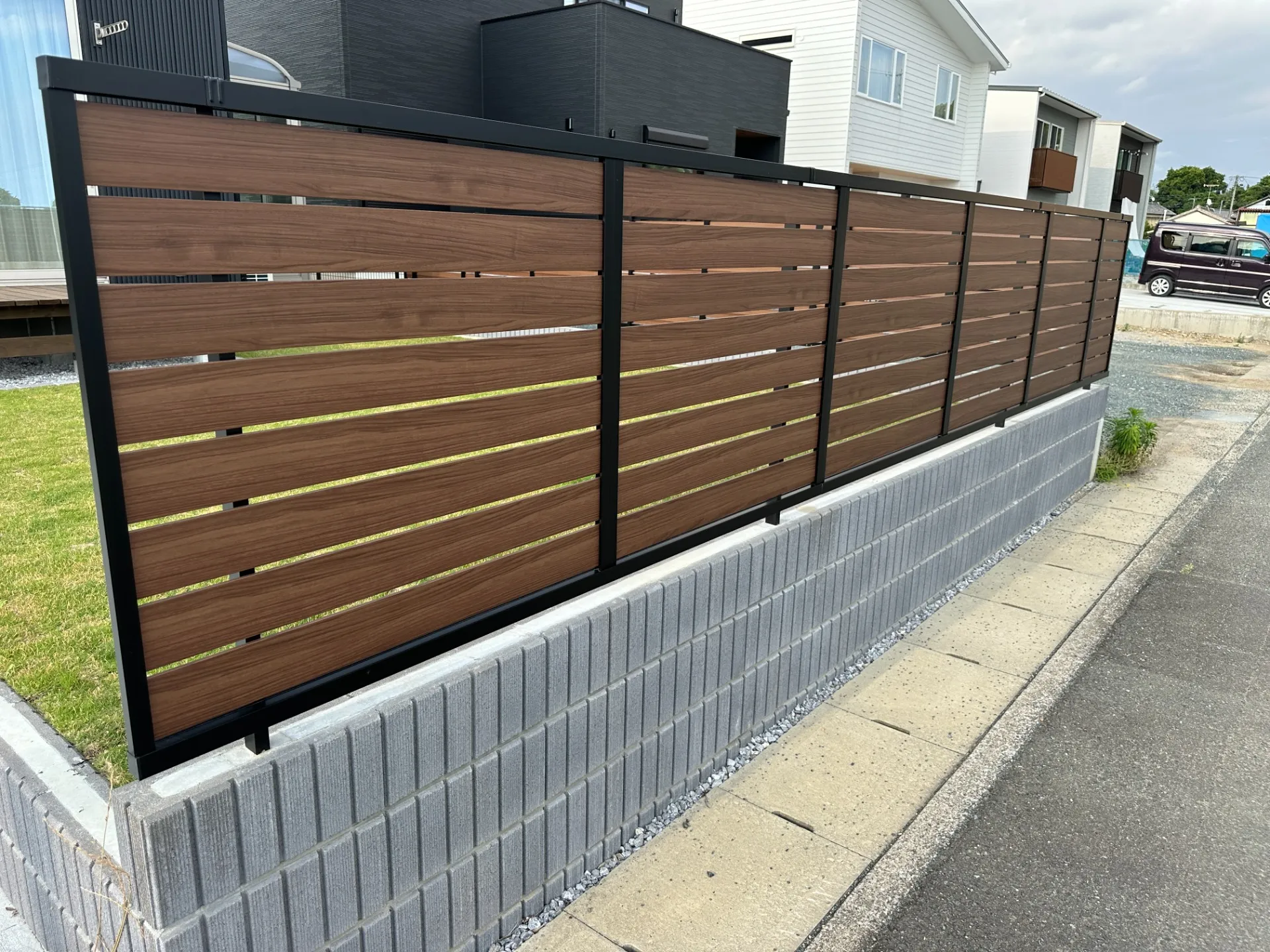 フェンス施工例